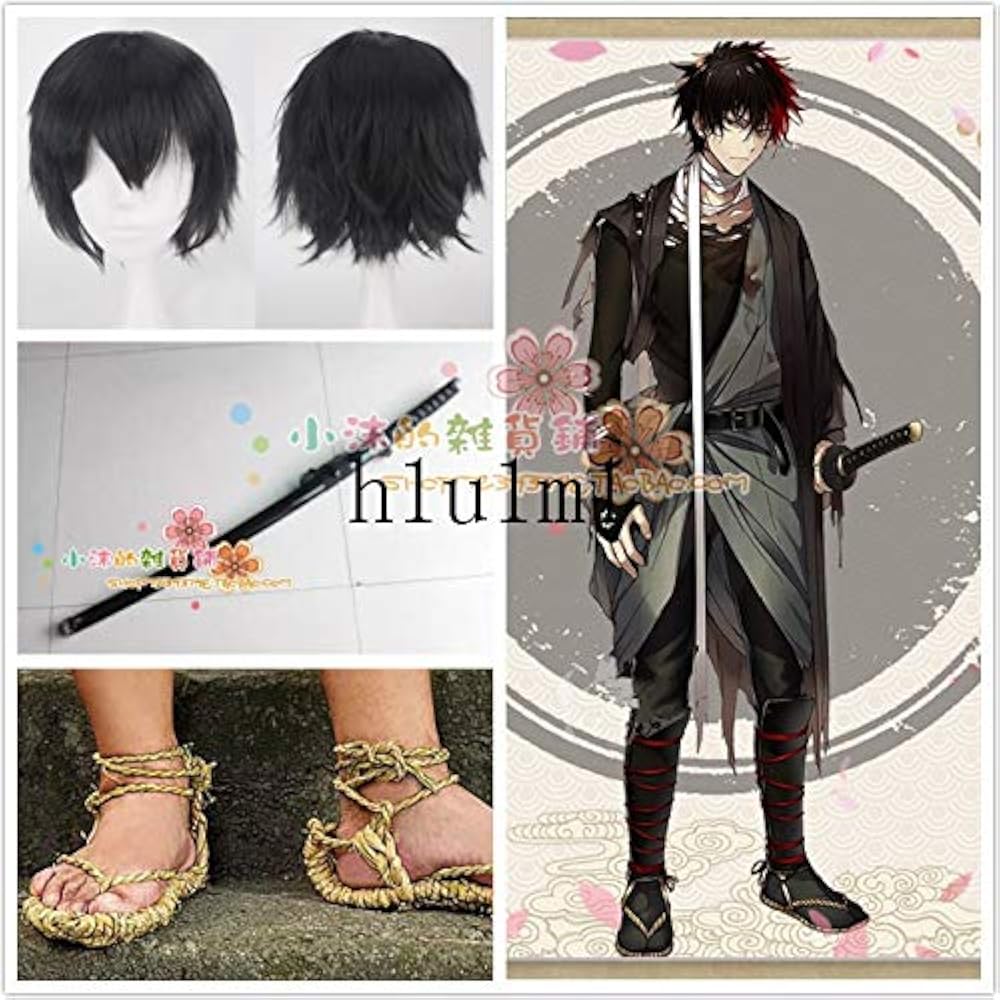 Amazon.co.jp: 刀剣乱舞 肥前忠広 コスプレ衣装 +靴下+ウィッグ+靴+