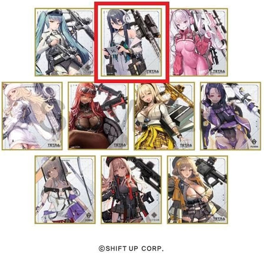 Amazon.co.jp: 勝利の女神 NIKKE ミニ色紙 2.エクシア ニケ メガニケ