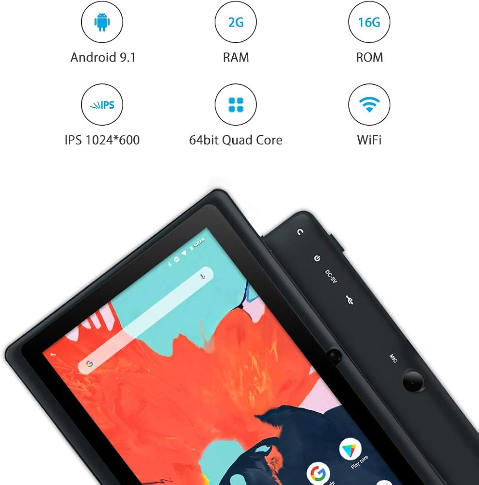 Amazon.co.jp: Dragon Touch タブレット 7インチ Android9.0 RAM2GB