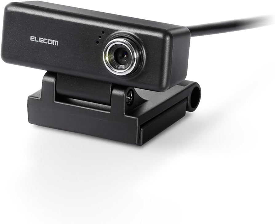 Amazon.co.jp: エレコム(ELECOM) WEBカメラ UCAM-C520FBBK 200万画素