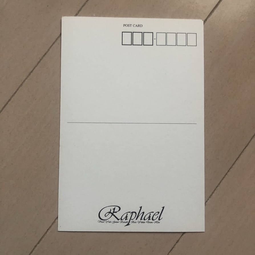 Amazon.co.jp: Raphael ラファエル 即完売ポストカード 公式ポスト