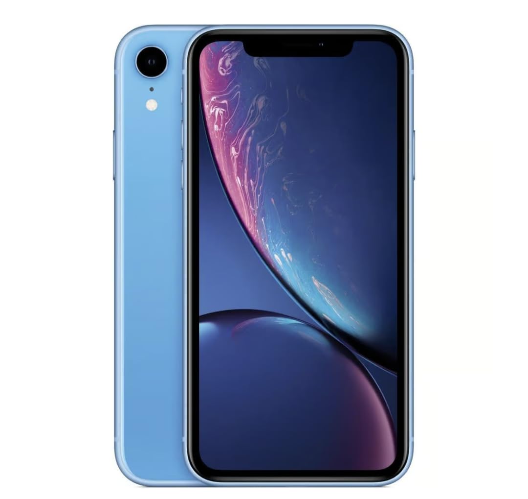 Amazon.com: Apple iPhone XR, 64GB, Blue - Unlocked (Renewed