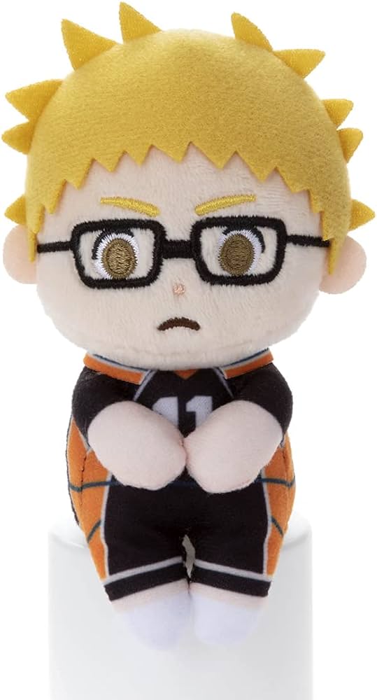 Amazon.co.jp: ハイキュー!! ちょっこりさん 月島 蛍 ぬいぐるみ 高さ