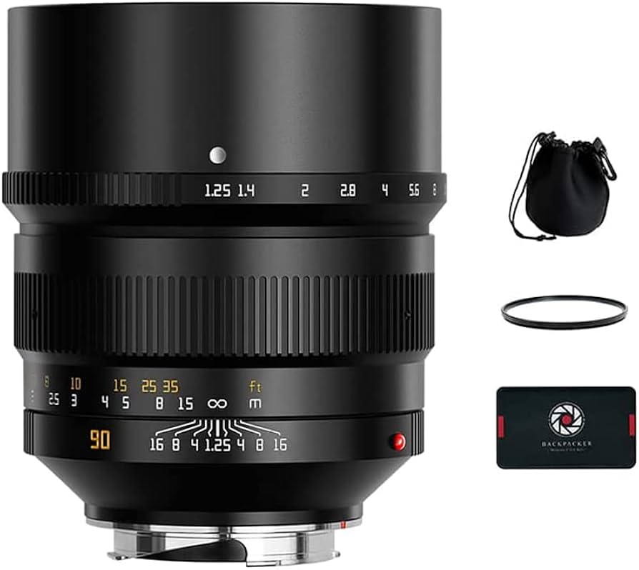 Amazon.com : TTArtisan 90mm F1.25 Full Frame Large Aperture Manual