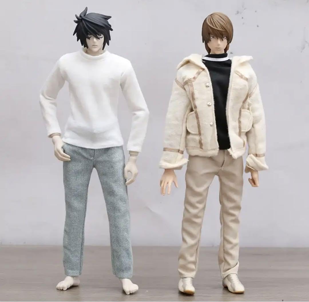 Amazon.co.jp: Death note デスノート 夜神月とL 30㎝ アクション