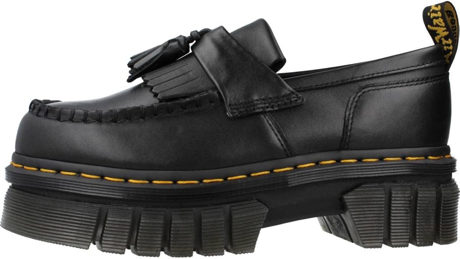 Amazon.com | Dr. Martens Model AUDRICK Loafer Lux Black T., Black