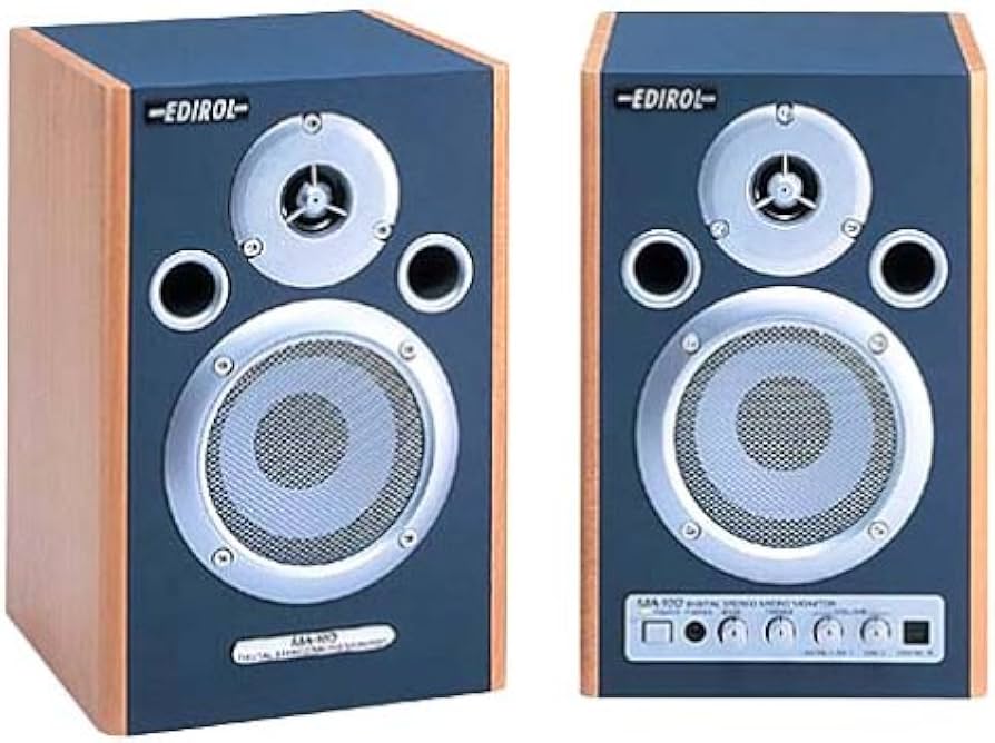 名機EDIROL MA-10A☆Roland モニタースピーカー ペア動作品!! Amazon