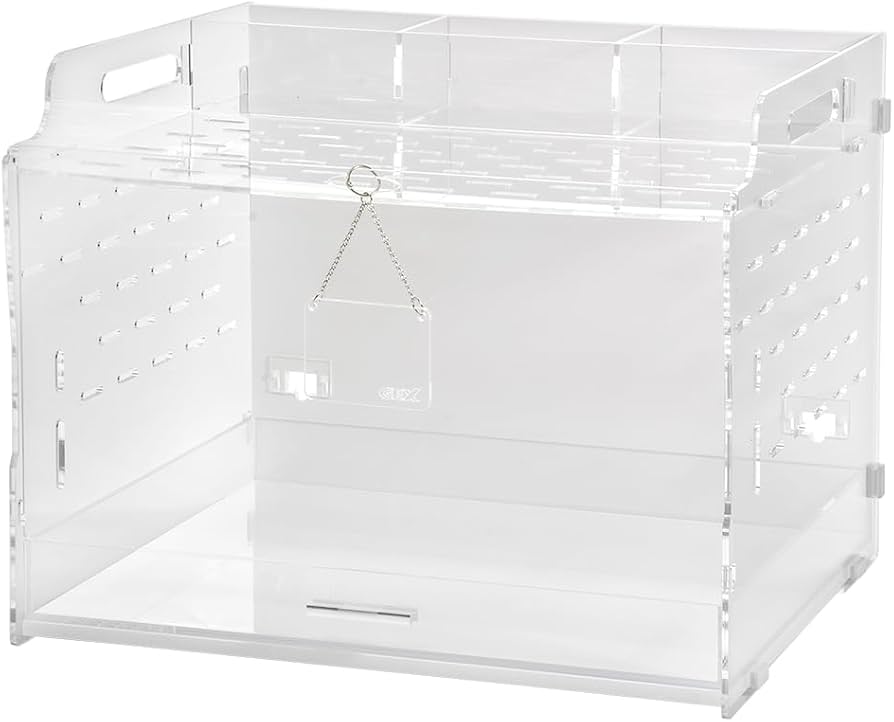 Amazon | ジェックス アクリルルーム510Low 小動物用ケージ | GEX