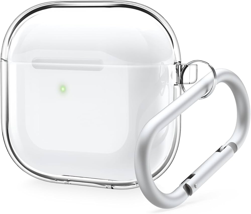 Amazon.co.jp: 【elago】 AirPods 4 対応 ケース 透明 クリア カバー