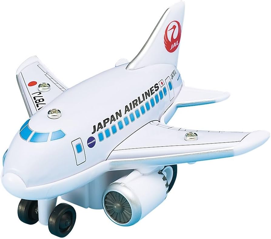 Amazon.co.jp: マルショウ(MARUSHO)飛行機 ミニプルバック JAL 鶴丸