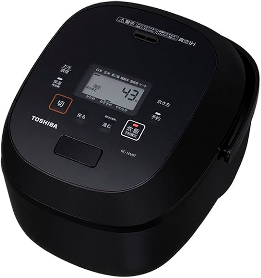 Amazon | RC-10VRT-K(グランブラック) 真空IHジャー炊飯器 5.5合