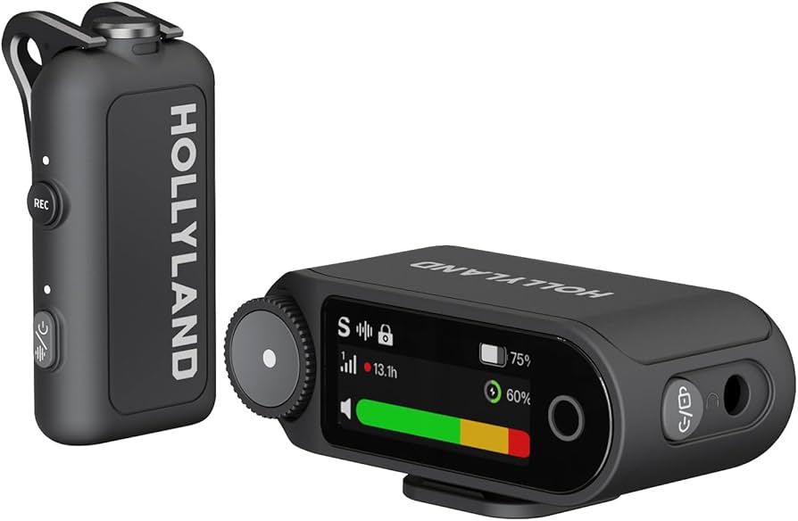 Amazon.com: Hollyland Lark MAX 2 Wireless Microphone for iPhone