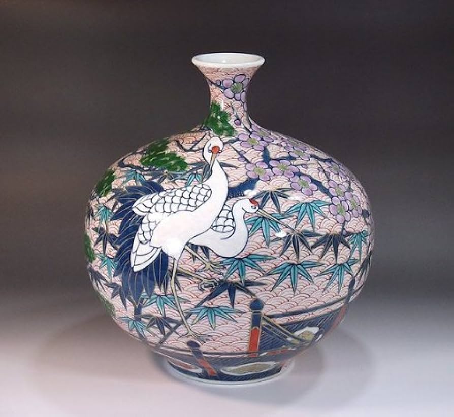 Amazon.co.jp: 有田焼・伊万里焼｜花瓶陶器・陶芸壺｜贈答品｜高級