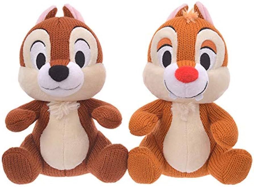 Amazon.co.jp: ディズニーストア（公式）チップ＆デール ぬいぐるみ
