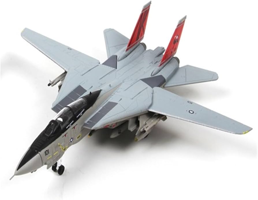 Amazon.co.jp: 航空機 1/100 スケール F14 F15 米海軍艦載機戦闘機ダイ
