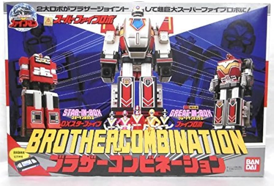 Amazon.co.jp: Brother Combination Super Five Robot (Earth Squadron
