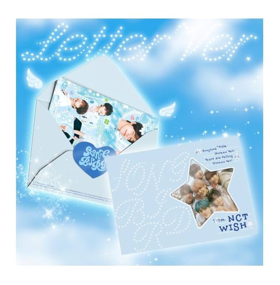 Amazon.co.jp: [ Letter Ver. ] NCT WISH - SINGLE ALBUM [ Songbird