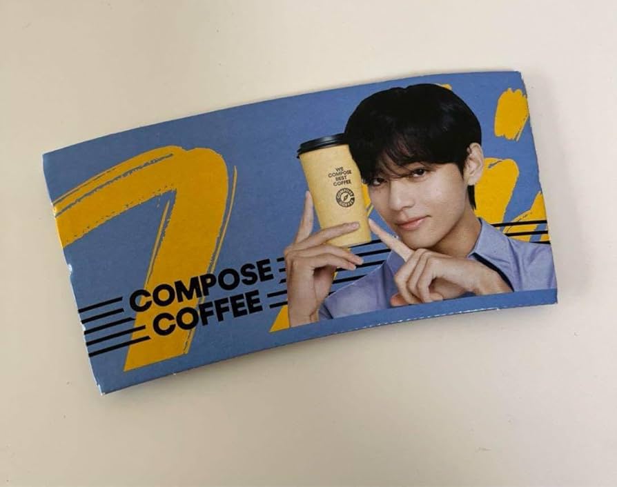 Amazon.co.jp: BTS テテ COMPOSE COFFEEカップホルダー : おもちゃ