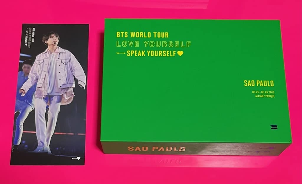 Amazon.co.jp: 日本語字幕付 BTS DVD WORLD TOUR LOVE YOURSELF SPEAK