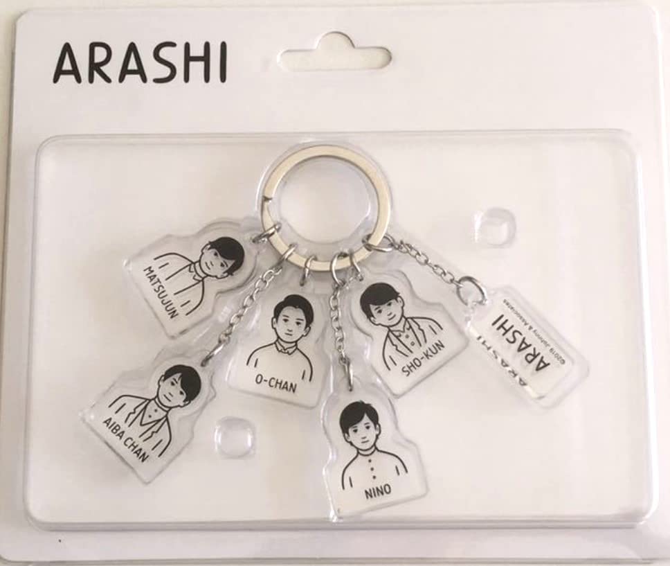 Amazon.co.jp: 嵐 ARASHI あらし グッズ アクリルキーチェーン