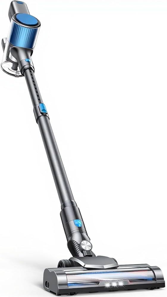 Amazon | 掃除機 コードレス 【50000pa超強力吸引・50分連続稼働・自立
