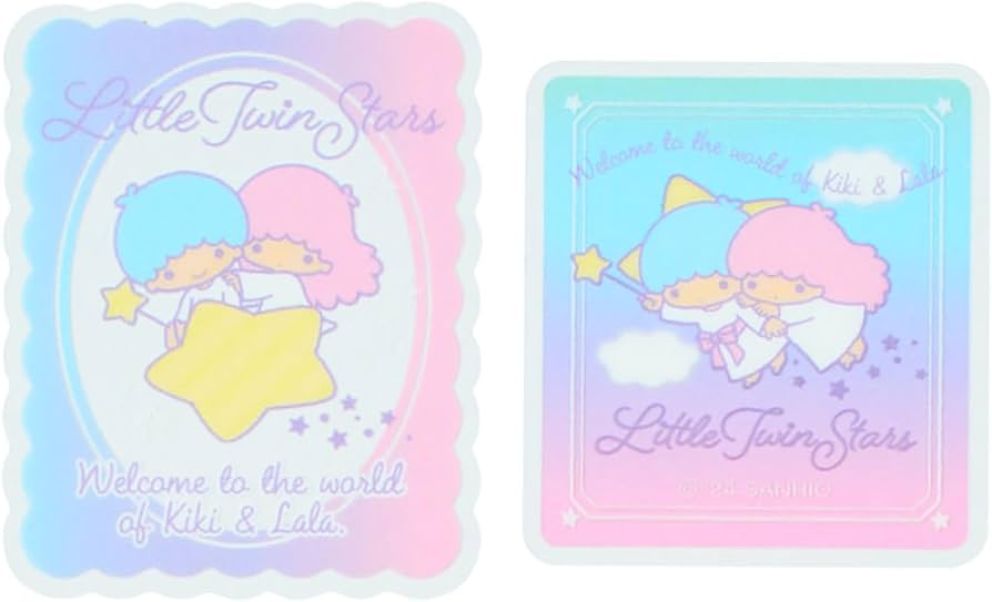 Amazon | サンリオ(SANRIO) ステッカーセット リトルツインスターズ