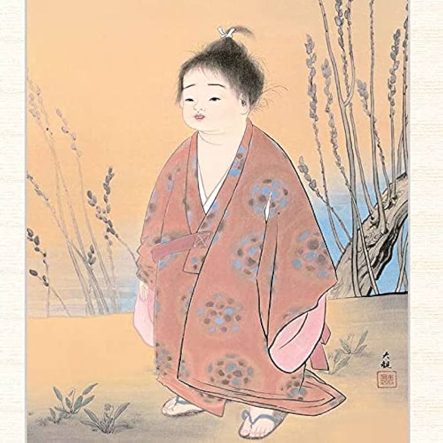 Amazon.co.jp: 日本の名画 横山大観 無我（むが） F8 [g4-bn021-F8