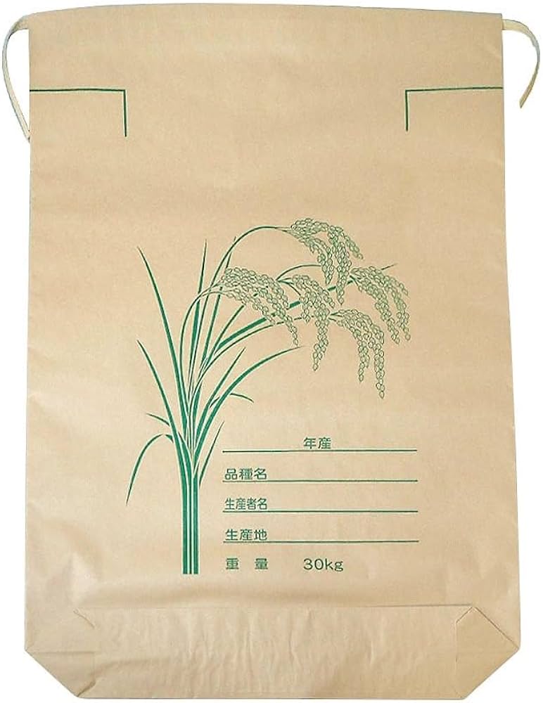 Amazon.co.jp: 米袋 新袋 30kg 10枚セット 新米 おすそ分け まとめ買い