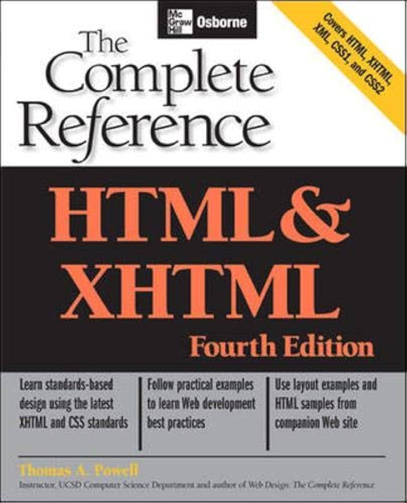 HTML & XHTML: The Complete Reference (Osborne Complete Reference