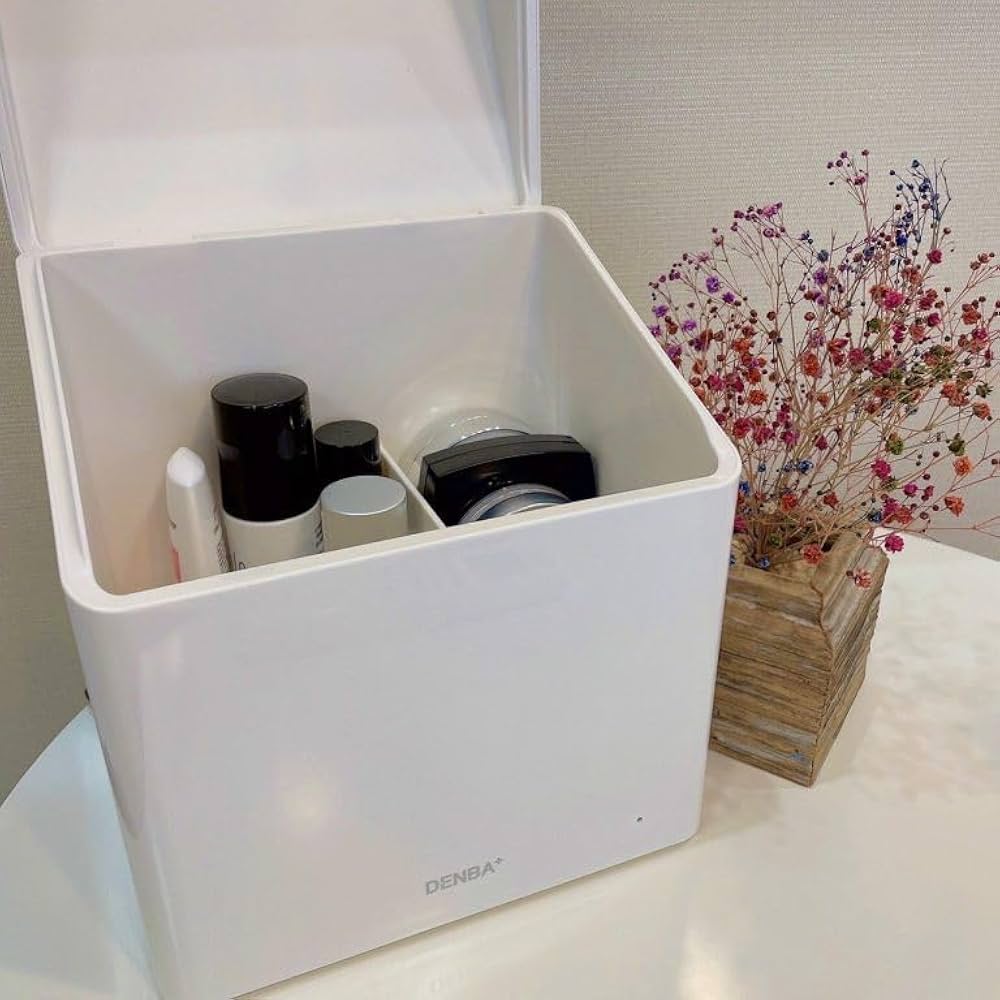 Amazon.co.jp: デンバ DENBA ビーノ コスメボックス パールホワイト