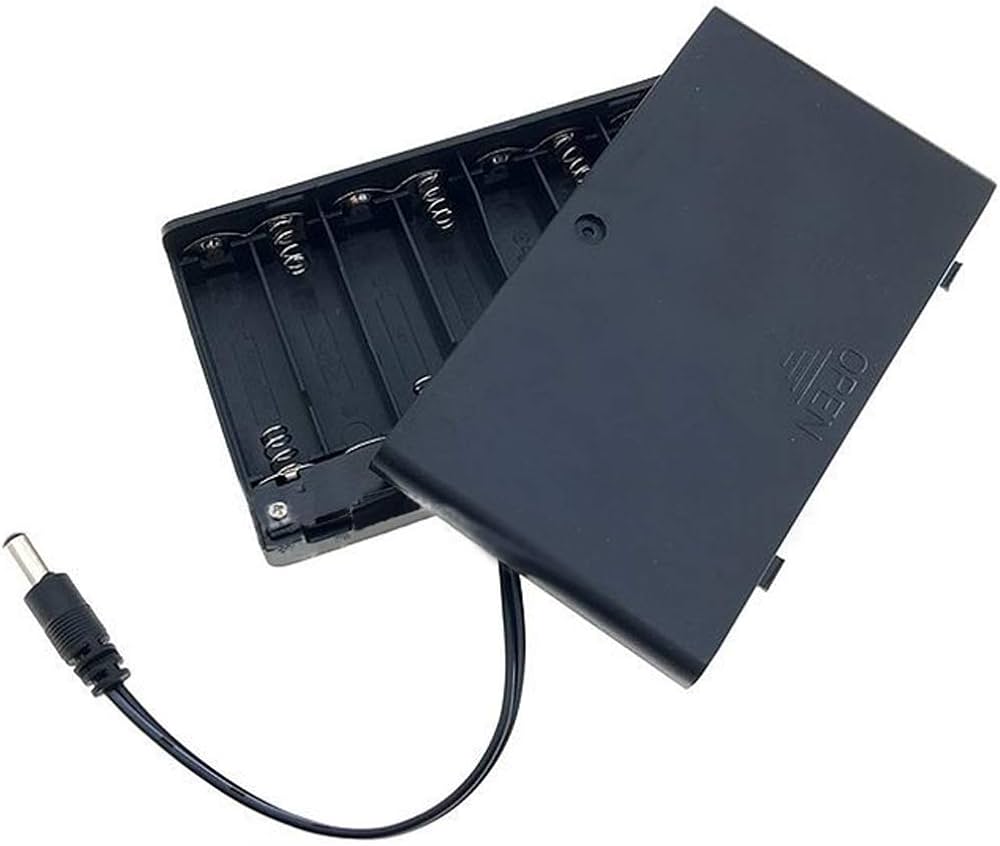 Amazon.co.jp: Tenlacum 電池ボックス 単3形*8本AA（12V） 電池