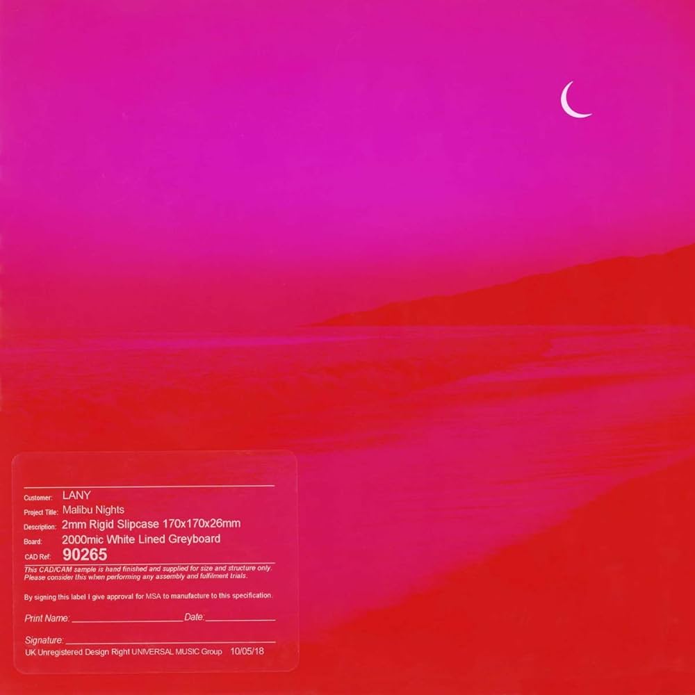 LANY - Malibu Nights[LP][Clear] - Amazon.com Music