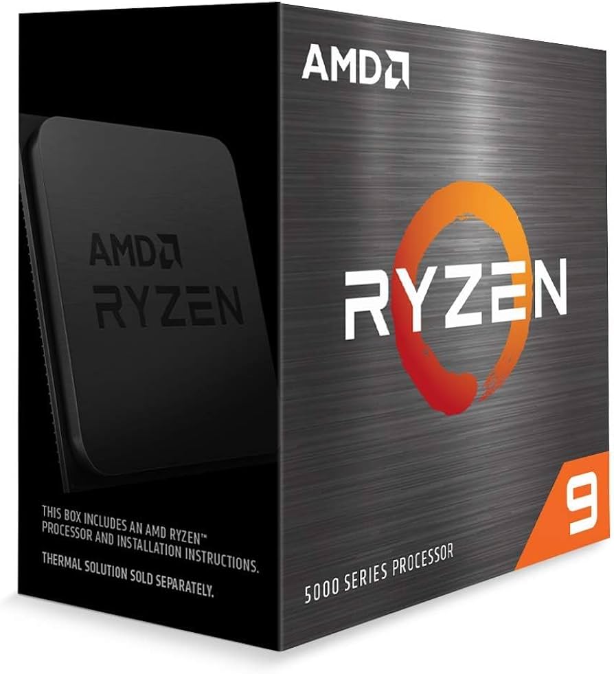PROCESSADOR AMD RYZEN R9 5900X 3.7GHz (MAX TURBO 4.8GHz) DDR4 AM4