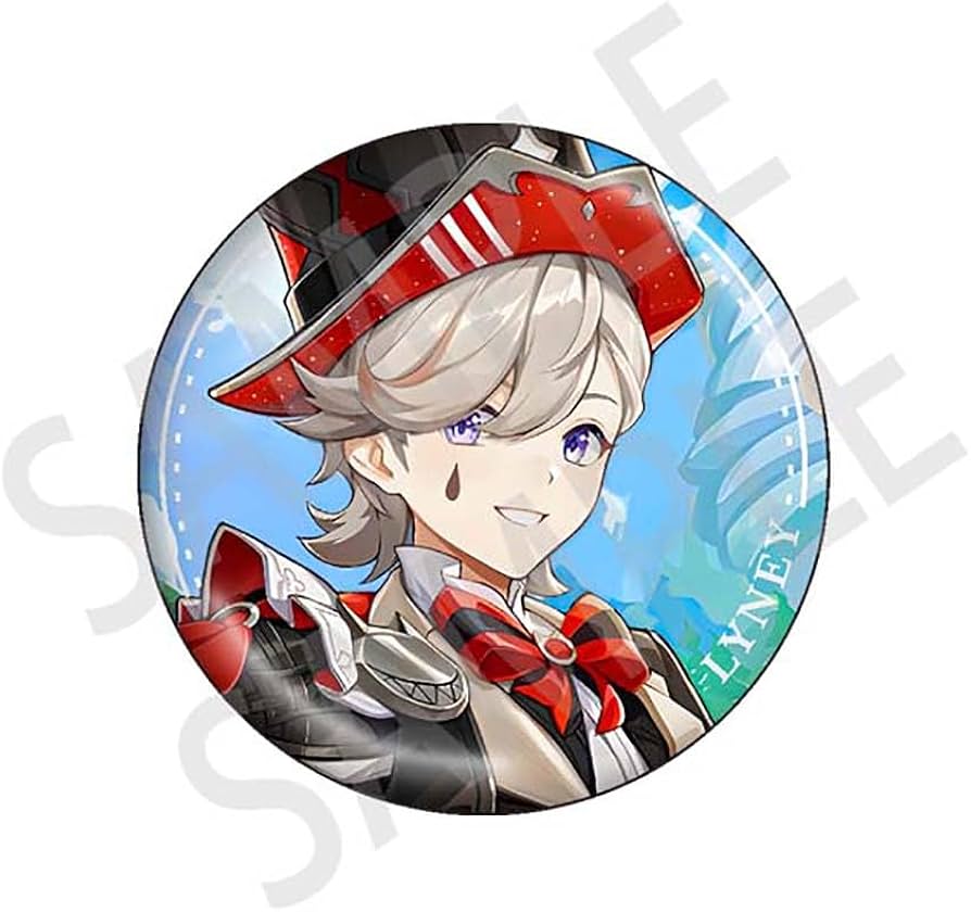 Amazon.co.jp: 原神 リネ リネット 原神KFCコラボ グッズ 缶バッジ