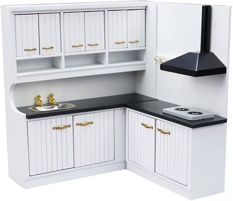 ミニチュア 家具 ヴィンテージ ドールハウス キッチン ドールハウス