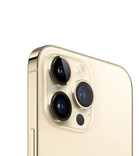 Amazon.com: Apple iPhone 14 Pro Max, 128GB, Gold for AT&T (Renewed