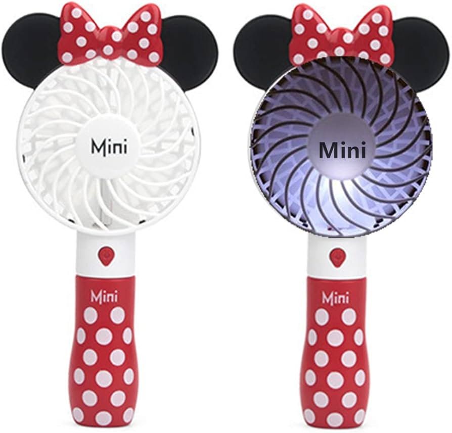 Amazon.com: Kbinter Cute Personal Mini Fan, Handheld & Portable