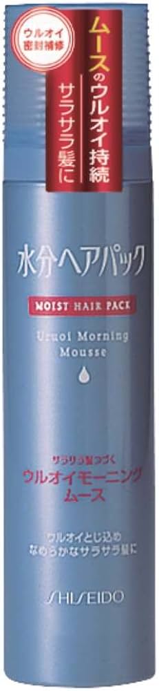 Amazon | 水分パック ウルオイモーニングムース 140g | Shiseido
