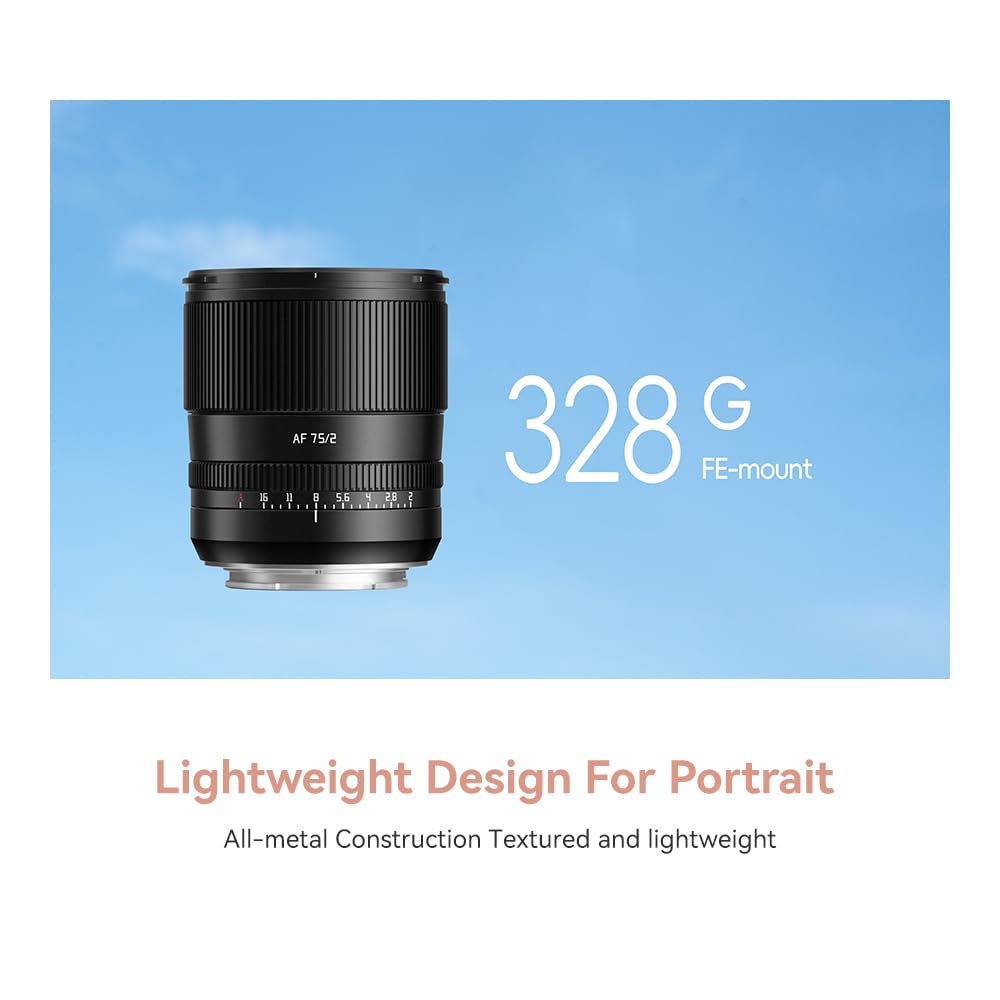 Amazon.com : TTArtisan AF 75mm F2 Auto Focus Full Frame Camera