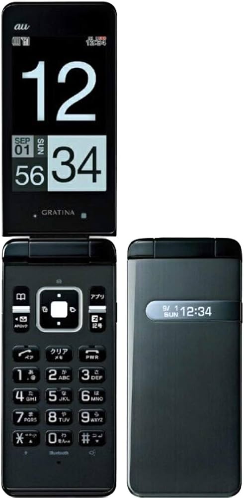 Amazon | au GRATINA ブラック 白ロム | KYOCERA | 携帯電話本体