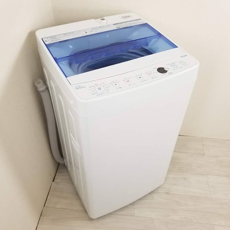 Amazon.co.jp: Haierハイアール 4.5kg 全自動洗濯機 JW-C45CK(W