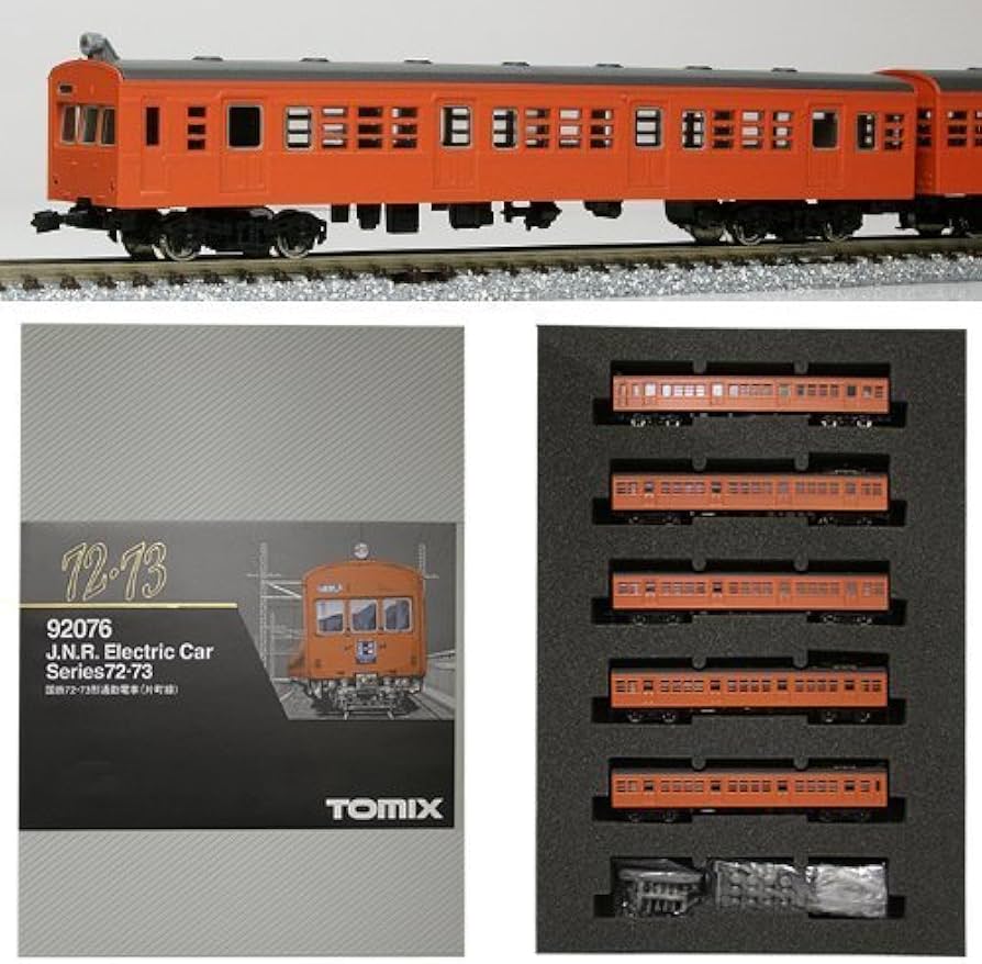 Amazon | Nゲージ車両 72・73形通勤電車 (片町線) 92076 | 鉄道模型 通販