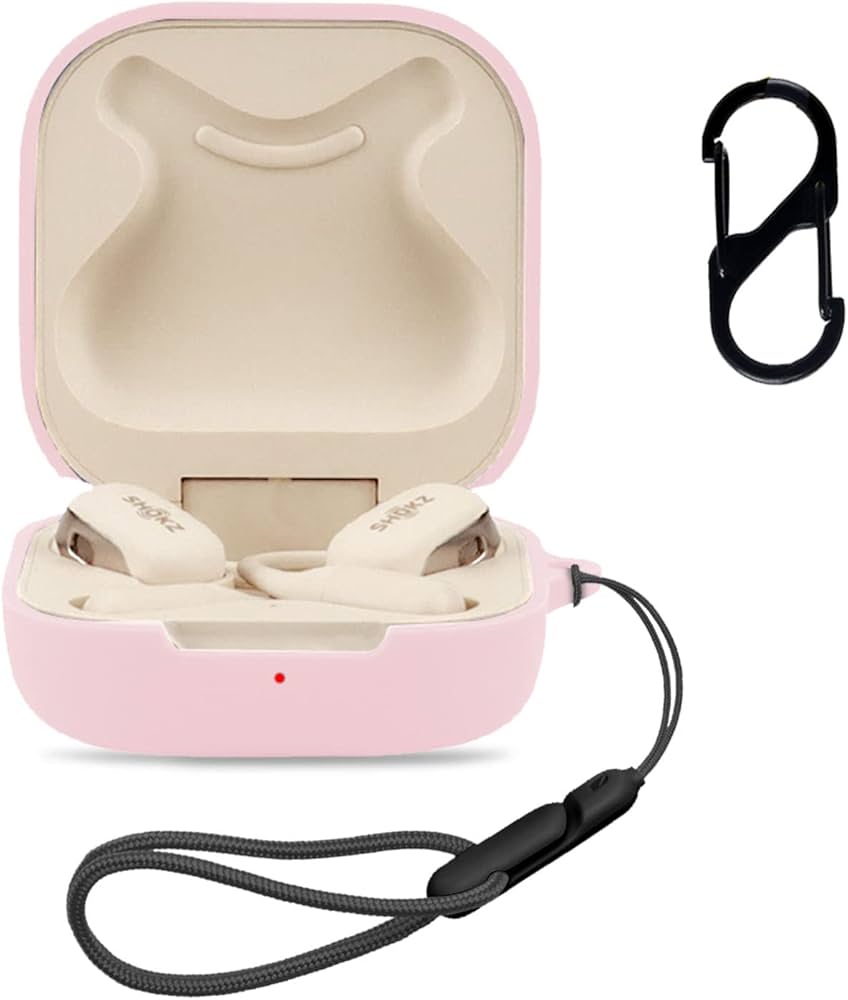 Amazon | For Shokz OpenFit 用 ケース カバー （カラビナ付き+