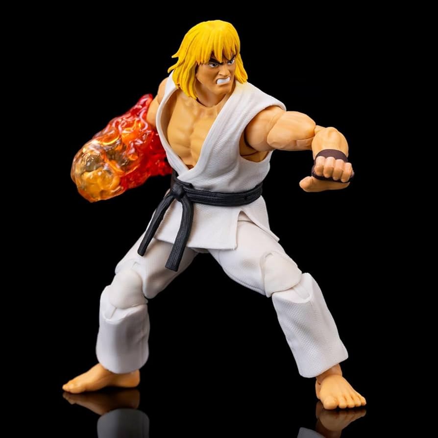 ストリートファイター フィギュア 消しゴム ケン カラー ストリート