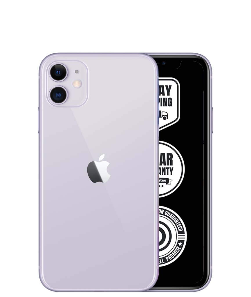 Apple iPhone 11, 64GB, Purple - Fully Unlocked (Renewed) : Amazon