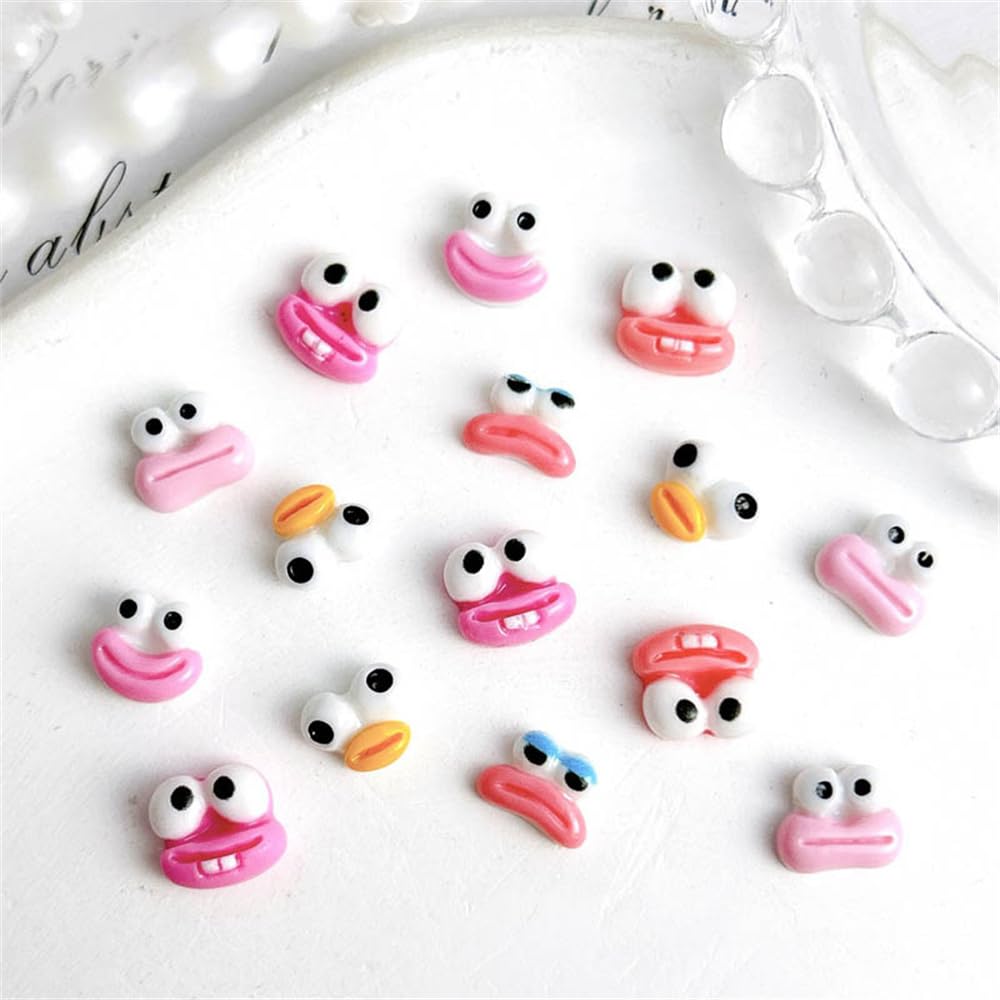 Amazon.co.jp: DUOLEIMI ネイルパーツ くま ネイルデコパーツ 100pcs