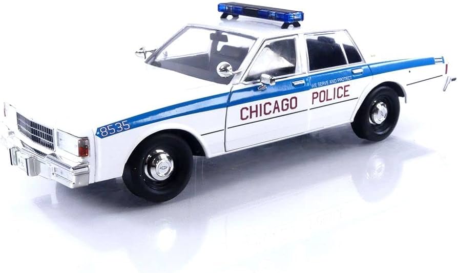 Amazon.co.jp: 1989 シボレー カプリス ホワイト ブルーストライプ