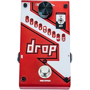 Digitech Drop - 7段階のピッチシフトが可能なポリフォニック・ピッチ