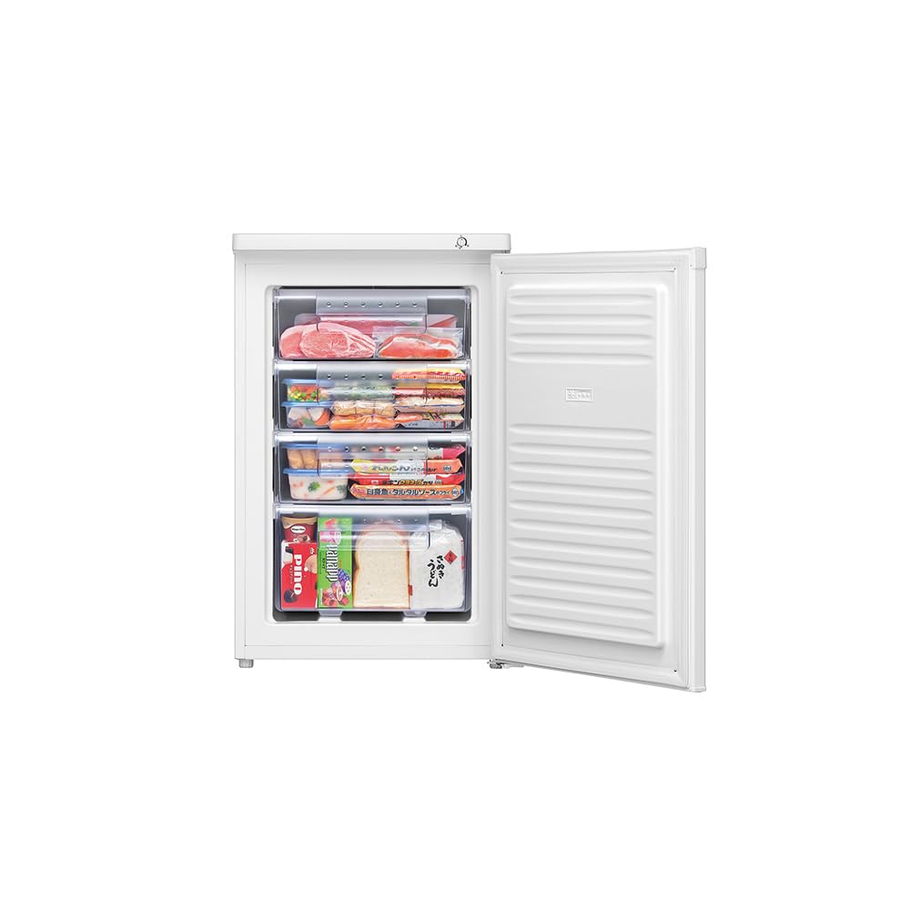 Amazon.co.jp: シャープ 冷凍庫 86L 耐熱トップテーブル 4段フリーザー
