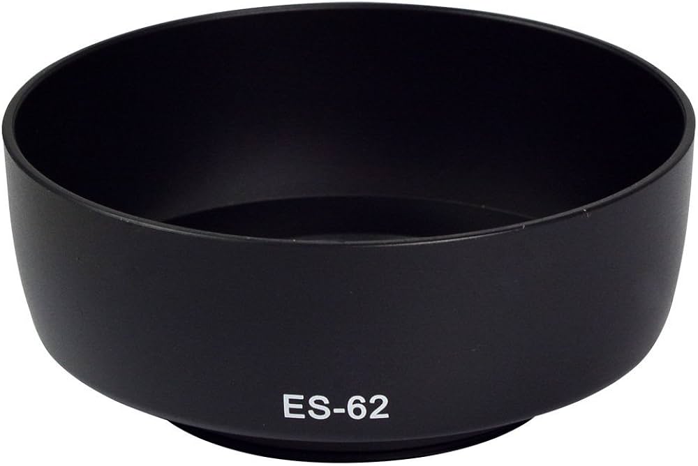 Canon EF 50mm F1.8 STM フード、レンズ保護フィルター付き ES-68 ES68